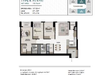 Bán căn hộ vip 3 ngủ tòa e chung cư k8 gđ2 starlake