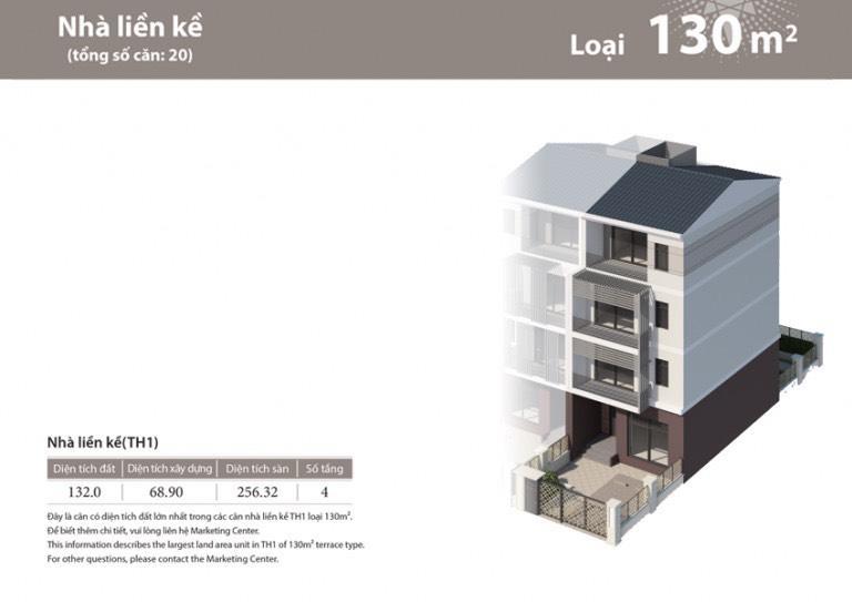 Cần bán shophouse h6 starlake 132m2 4 tầng