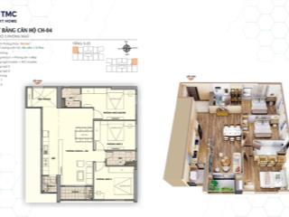 Bán lại ch cao cấp 3pn tmc smart home phạm văn đồng, rẻ hơn giá hiện tại 15%, giữa năm sau nhận nhà