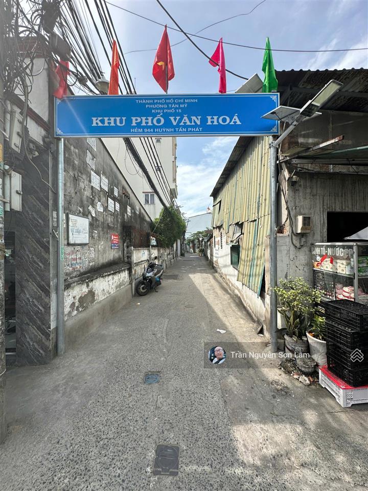 Bán đất huỳnh tấn phát quận 7  208m²  gần phú mỹ hưng  khu dân cư hiện hữu  giá 8.8 tỷ