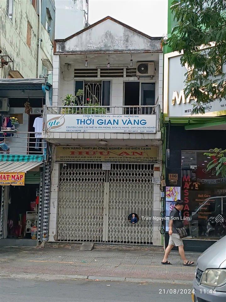 Bán nhà mặt phố tại 108 calmette, 35 tỷ, 74.3m2, 2 tầng, pháp lý đầy đủ