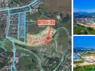 Chỉ 23 triệu/m2 có ngay 275m2 đất ở biệt thự tại trung tâm thị trấn lương sơn nằm trong khu đô thị