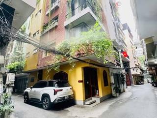 Bán nhà, trần quốc hoàn, cầu giấy 55m2, hơn 17 tỷ, oto 7 chỗ, 2 mặt tiền 6m, o chờ thang máy