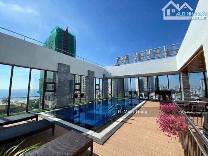 Bán khách sạn chuẩn 4 sao  góc 2 mt lê mạnh trinh  sát biển mỹ khê
