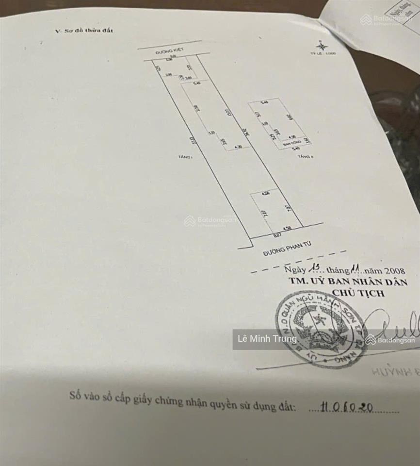 Bán lô đất 2 mt trước sau phan tứ  ngang 8m  sát biển 100m