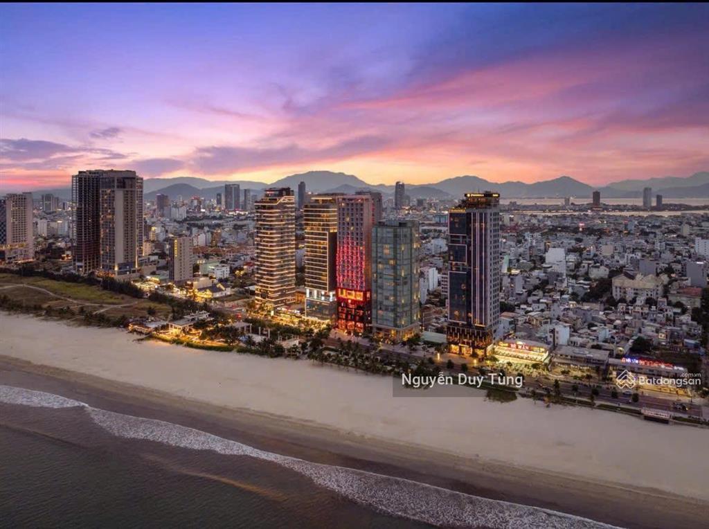 Cặp đất lê tấn toán phố hàn khu biển | 180m2 ngang 10m  kẹp cống thoáng