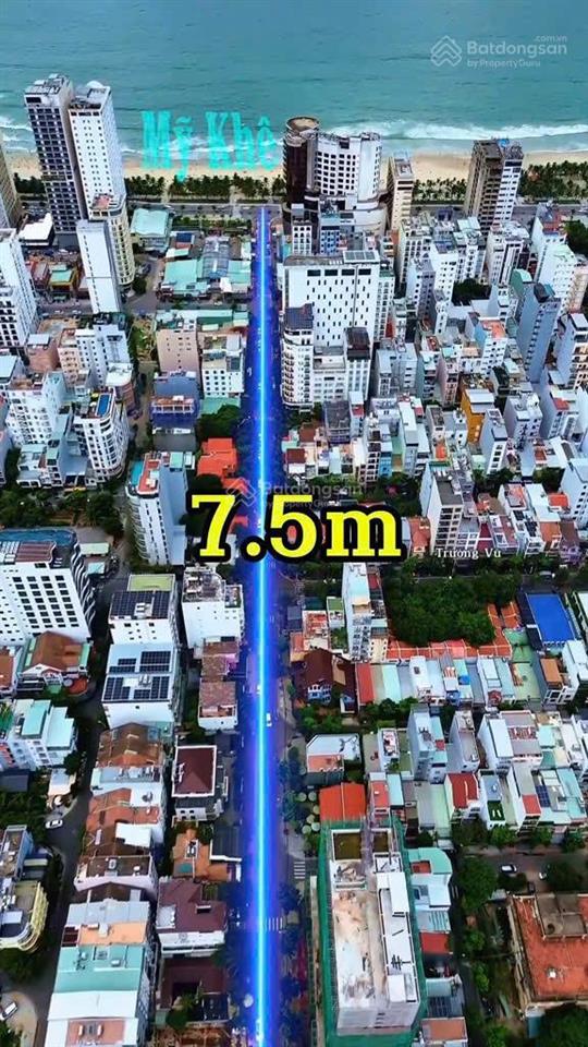 Ngô thi sĩ trục thông biển mỹ khê, mặt tiền lên tới 13 mét. cực kỳ hiếm