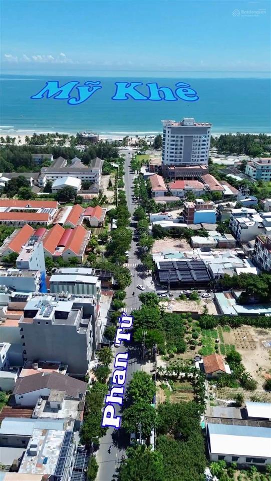 Góc 2 mặt tiền đường phan tứ  ra biển chỉ 200 mét