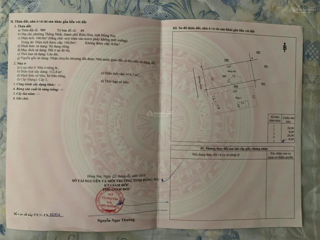 Bán biệt thự mini kdc d2d sau trường thcs thống nhất , shr thổ cư hoàn công