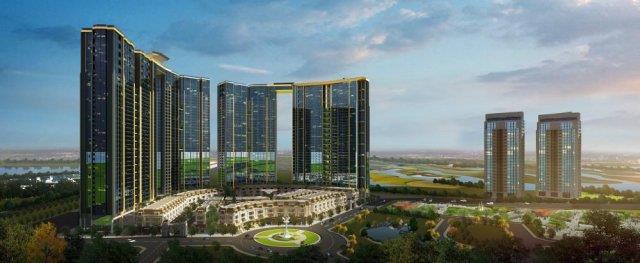 Bán gấp biệt thự sunshine city, 180m2, 5 tầng, mặt tiền 10m, 52 tỷ vnd