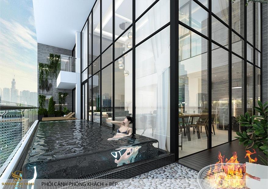 Bán suất ngoại giao 2pn noble crystal river, view sông hồng, 16 tỷ