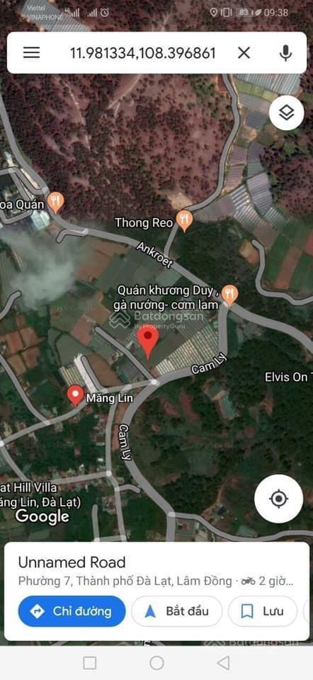 Bán đất tại trước cổng măng lin, phường lang biang  đà lạt, lâm đồng, đà lạt, 3,2 tỷ, 500m2