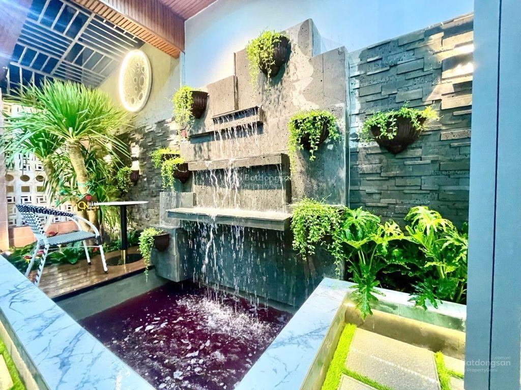 Bán nhà sân vườn mini  ( kho b )trung tâm tt nhà bè đặng ngữ lâm  dt 150 m2  giá 7,265 tỷ
