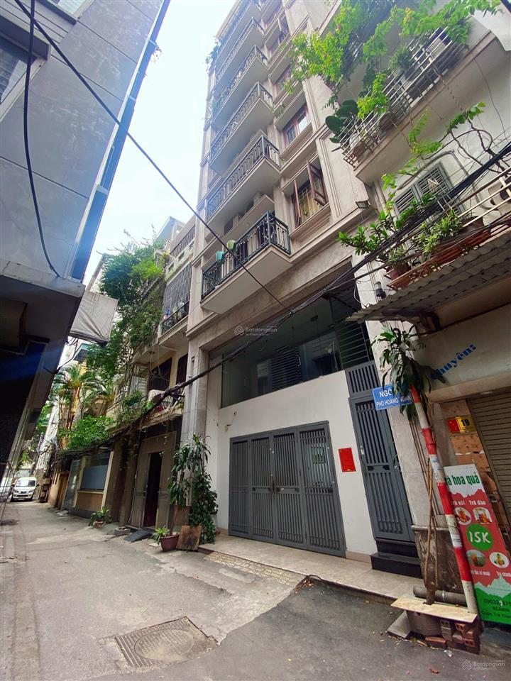 Nhà hoàng ngân 48m2 x6t thang máy, mt 4,6m nhà mới, thiện chí bán!