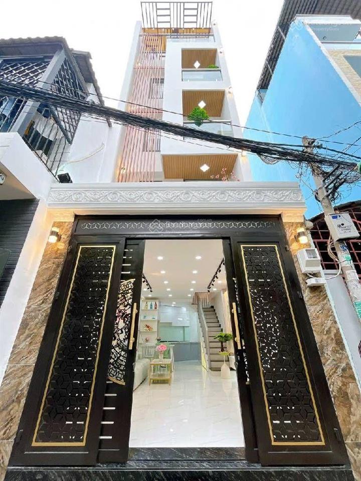 Bán nhà tân hưng. cạnh lotte. 4 tầng 5 phòng ngủ. dt 3.7m x 9m. hẻm oto. sổ hồng. giá chỉ 7.5 tỷ