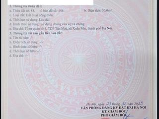 Đất nền sổ đỏ hà nội giá chỉ gần 2 tỉ  ngay 0983 845 ***