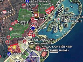 1,4 tỷ, 88m tại khu kinh tế ninh cơ, nam định cũ, cạnh cảng nước sâu, đường bộ ven biển 72m,