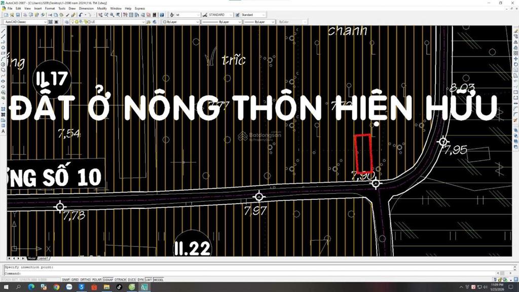Chủ kẹt tiền cần ra gấp trong tháng 8 đất thổ cư với(dt82,4m)giá 890tr. 0902 850 *** xem trực tiếp