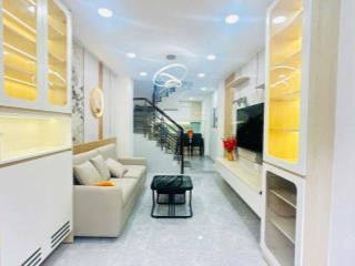 Qgò vấp khu phân lô  nhà 5 tầng btct khu 54,6m2(4x14 m2 )  4pn,6wc  hẻm 8m ô tô tải tránh nhau