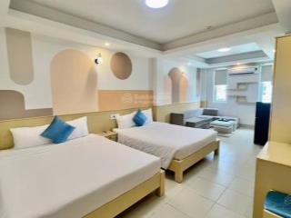 Tòa căn hộ 5 tầng mt lê mạnh trinh  11 phòng luxury  dòng tiền 60tr/tháng