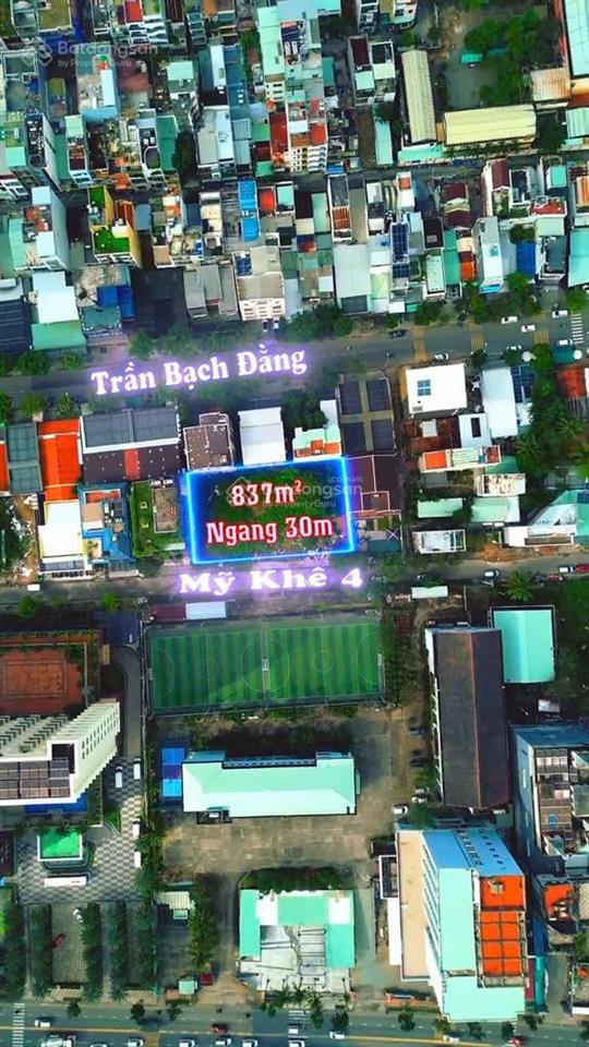 Lô đất diện tích lớn 850m2  mặt tiền biển 30m . gần nguyễn văn thoại & biển mỹ khê