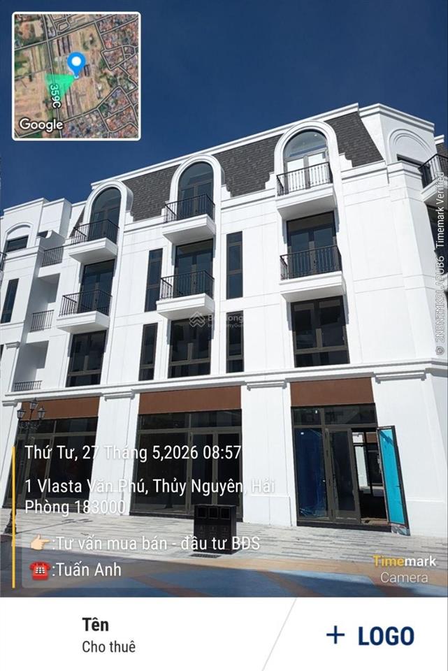 Nhà phố phú quý vlasta thuỷ nguyên trường học cho con, tiện ích cho bố mẹ, sống trọn vẹn mỗi ngày
