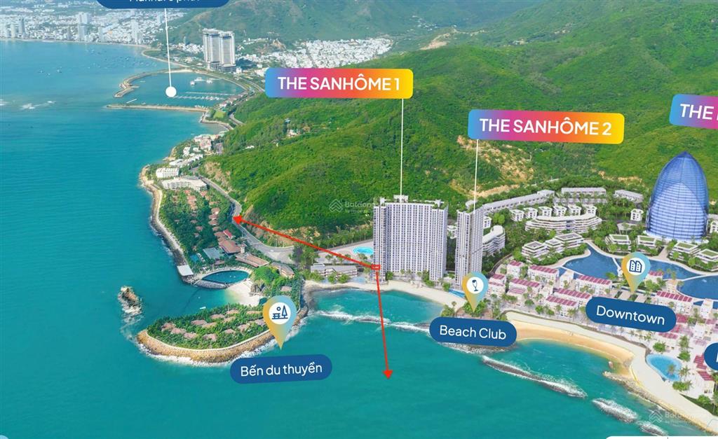 [2pn hoa hậu. sanhome] 66m2, view trực diện biển