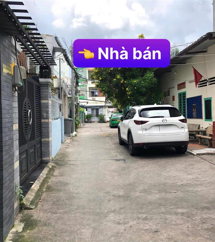 Giảm 500tr  giáp q1 ngay bà chiểu, nhà nát (4.3 x 19) hẻm oto 6m, sổ vuông. phù hợp xây mới, chdv