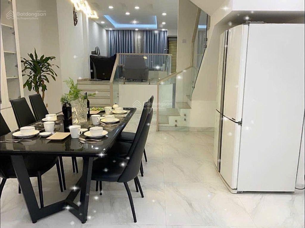 Ngộp giảm từ 15.2 tỷ còn 12.5 tỷ  hẻm 6m, 80m (5 x 16)  4 tầng có gara đỗ oto gần chợ bà chiều