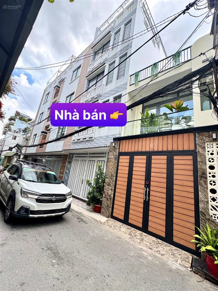 Giảm 300tr  hẻm oto gần 5m. nhà đẹp ở ngay (4 x 12.8) nở hậu 5m đường thích quảng đức