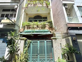 Sát phan xích long  nhà 1 đời chủ, hẻm ô tô 5m thông  4tầng (4.5 x 17m)  khu hiếm nhà bán