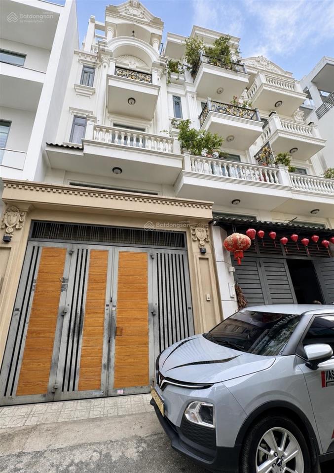 Gấp bán giảm 1 tỷ  nhà đẹp, 4 tầng (4.5 x 15)  hẻm 5m, oto vào nhà  gần rạch xuyên tâm