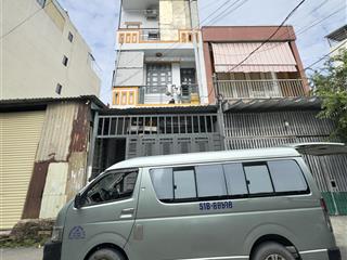 Nhà mặt tiền đường trần bá giao  3 tầng (4.5 x 16m)  đường 7m, vài bước chân ra rạch xuyên tâm