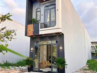 Nhà 2 tầng khu dân cư mới thành phố thủ dầu một 3 phòng ngủ 3wc đường xe hơi