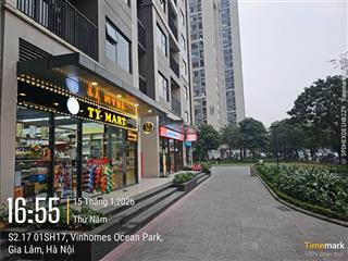 Shop 67m2 / sổ đỏ/ cho thuê 50tr/1 tháng  shop vinhomes ocean park 1 gia lâm  hà nội shop 67m2