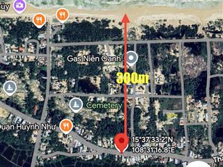 Chính chủ gửi bán lô đất 370m2 mặt tiền đường thanh niên, cách biển 300m giá chỉ 6tr/m2 đã sẵn sổ