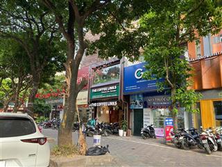 Mặt phố vip giá êm  vũ phạm hàm  vỉa hè đá bóng  kinh doanh sầm uất  2 mặt phố trước sau.