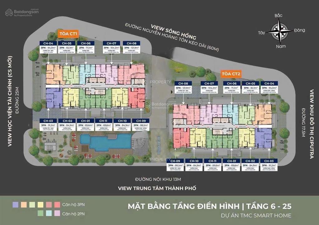 T5/2026 chính thức mở bán tòa ct1 chung cư cao cấp tmc smart home, chiết khấu lên tới 12.5%