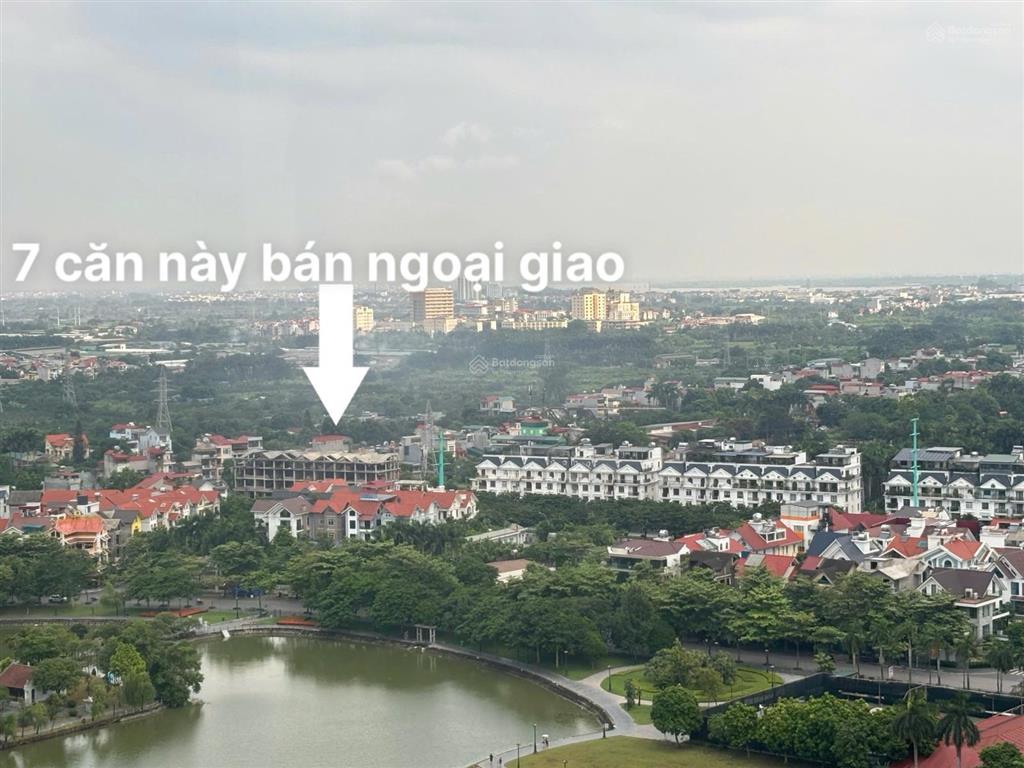 Bán 7 suất ngoại giao cuối cùng dự án maison du parc thành phố giao lưu.  0929 271 ***