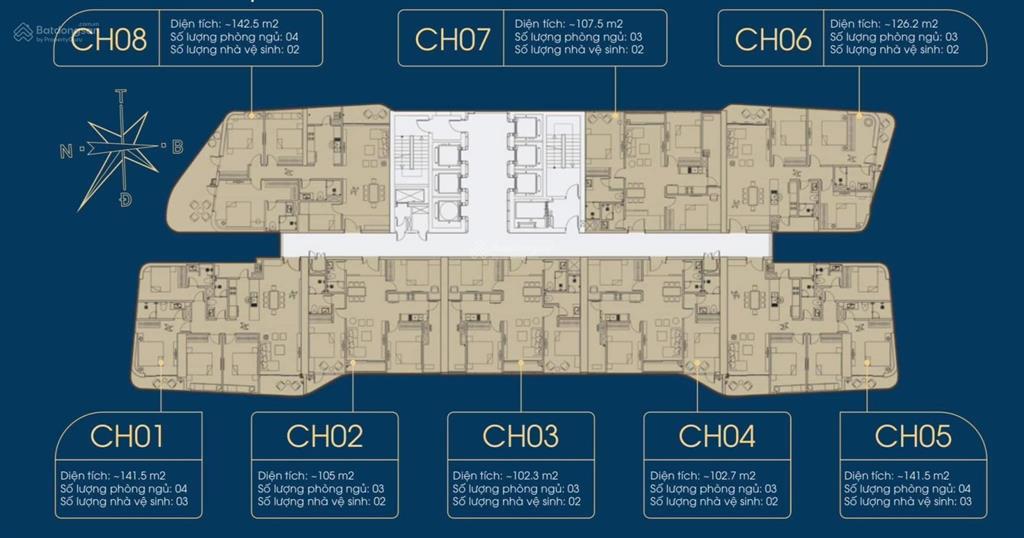 Danh sách các căn đang cần bán gấp tại chung cư hanjardin n01 t67
