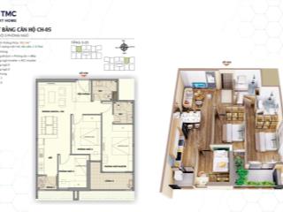 Chính chủ cần bán cắt lỗ căn 05 tầng cao toà ct2 chung cư tmc. rẻ hơn 1 tỷ so với giá cđt