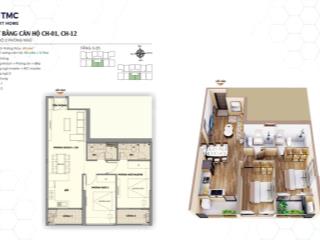 Chính chủ bán cắt lỗ cc tmc smart home toà ct2 bắc từ liêm, giá thỏa thuận, 69.6m2, view đẹp.