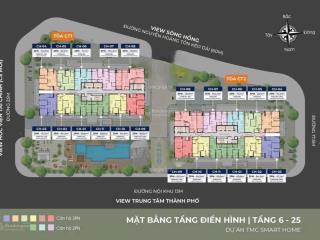 Căn hộ 4pn cạnh tây hồ tây 123m2 vừa ở vừa cho thuê có dòng tiền riêng biệt. vào 2tỷ htls 0% 24th