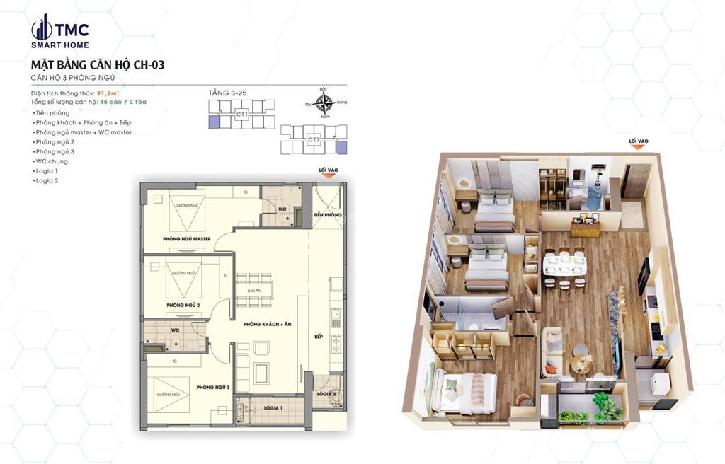 Bỏ ra chỉ 1.7tỷ htls 0% căn góc 3pn 91m² hoa hậu tại tmc  ở sướng, sống chất