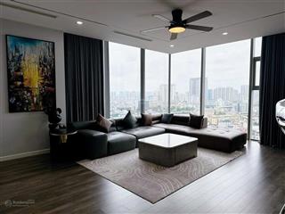 Bán căn hộ chung cư tại chung cư the nine, 131m2 căn 3 ngủ góc full nội thất