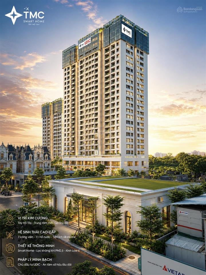 Căn hộ 3pn tại tmc smart home vào 1.4tỷ htls 0% trong 24th