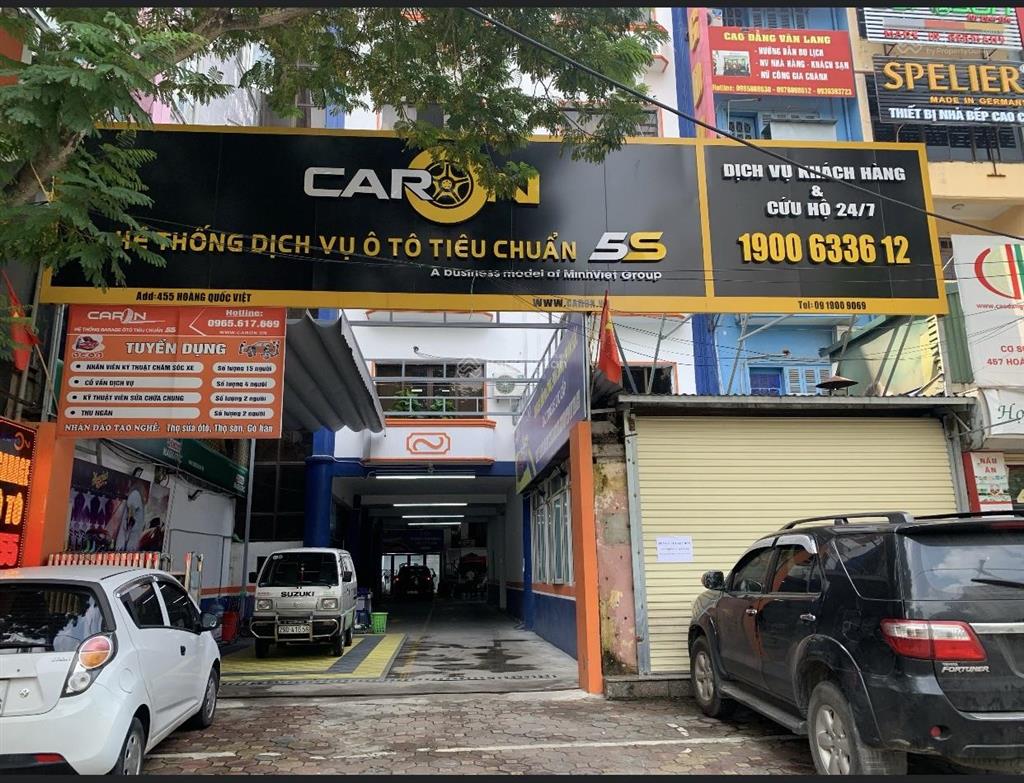 Cho thuê mặt bằng tại hoàng quốc việt  hà nội