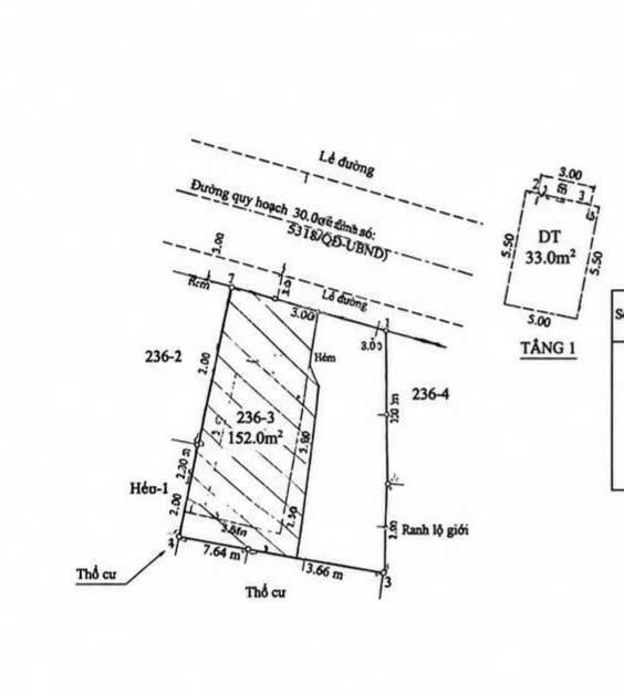 Nhà mặt tiền ngang 6,2m diện tích 110m2 giá 8 tỷ(tl)