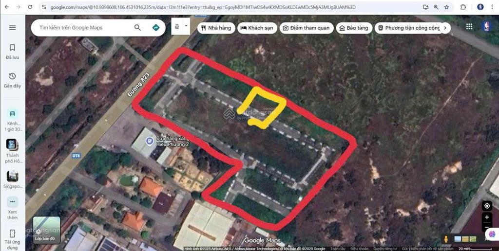 Lô đất sổ hồng riêng công chứng ngay mặt tiền dt8, cạnh bên khu công nghiệp chỉ 1.8 tỷ/70m2