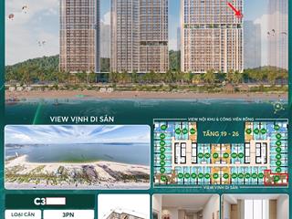 Hiếm! không còn căn nào vip đẹp hơn căn 3pn mặt biển  view pháo hoa  suncentro  chỉ 6.1 tỷ